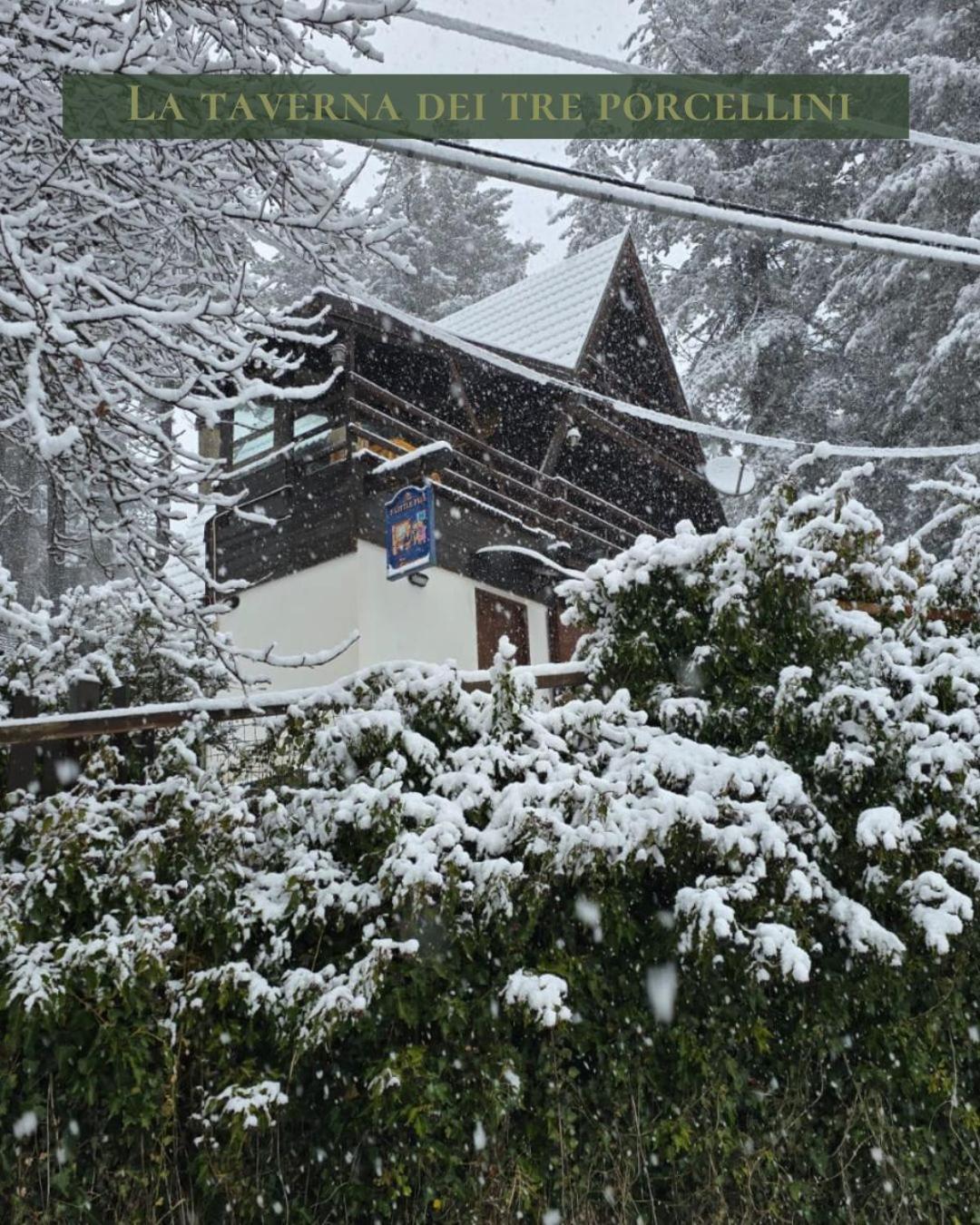 Chalet Natura La Taverna Dei 3 Porcellini Cavaliere  Екстер'єр фото